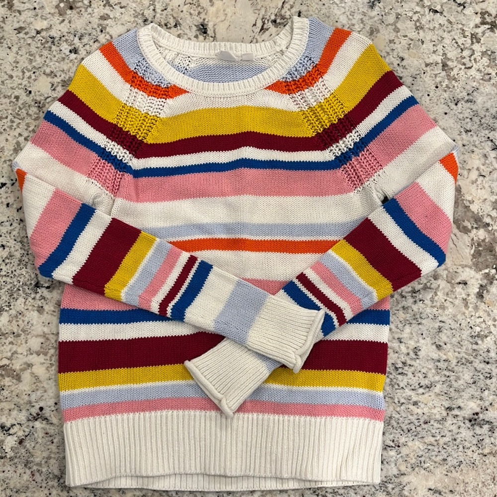 Gap women’s s cotton striped sweater size XS.